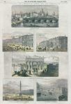 Russia, Moscow & St.Petersburg views, 1856
