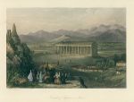 Greece, Temple of Theseus at Athens, 1853