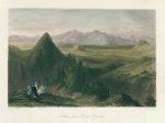 Greece, Athens from Mount Hymeltus, 1853