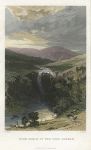 Durham, High Force waterfall on the Tees, 1835