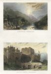 Cumberland, Borrowdale & Carlisle Castle, 1835