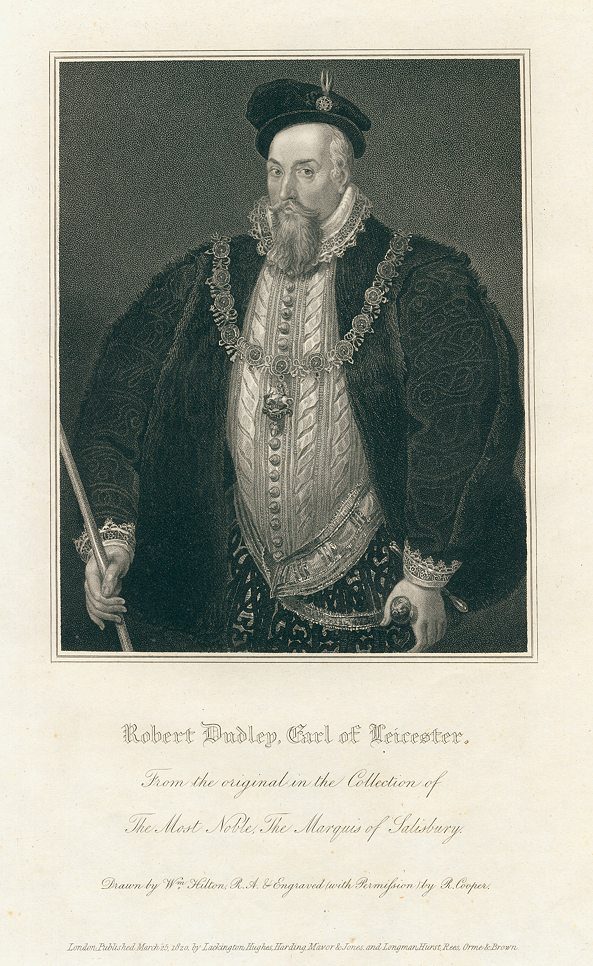 Robert Dudley, Earl of Leicester, 1820