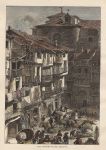 Spain, Segovia Market Place, 1872