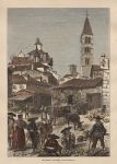 Spain, Valladolid, Market Place, 1872