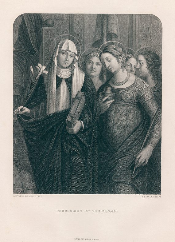 Procession of the Virgin, 1870