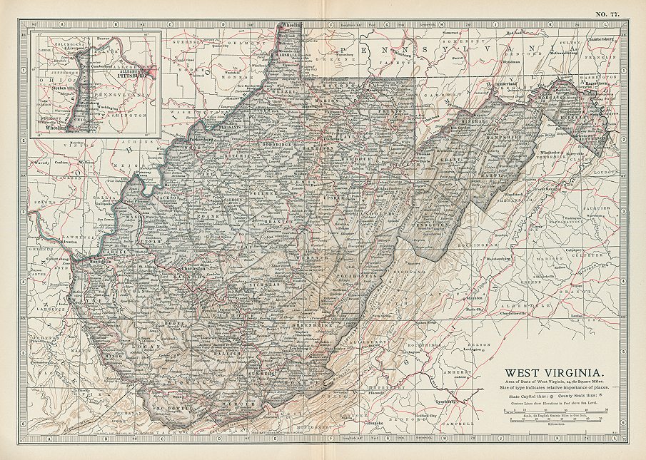 United States, West Virginia, 1897