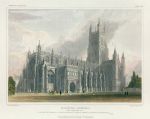 Gloucester Cathedral, from the west, 1830