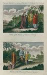 Tartary, women's costumes (2 views), 1788