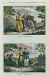 Tartary, Usbec & Calmuc Tartars (2 views), 1788