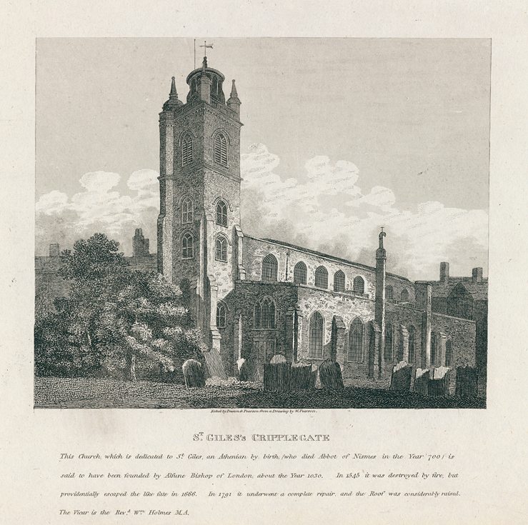 London, St Giles Cripplegate, 1810