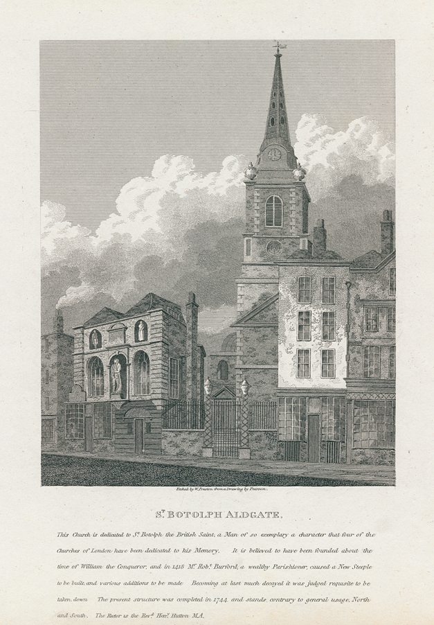 London, St Botolph Aldgate, 1810