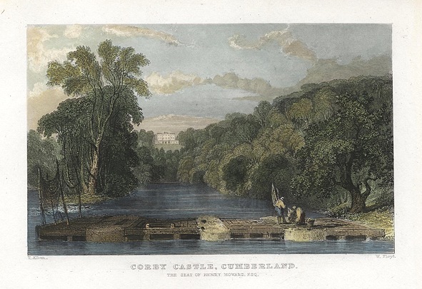 Cumberland, Corby Castle, 1833