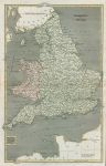England & Wales map, 1820