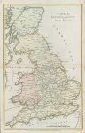 Great Britain, waterways map, 1820