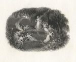 Fantastical image of fairies, after Parris, 1834