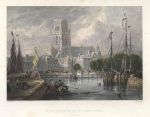 Netherlands, Rotterdam, Church of St Lawrence, 1834