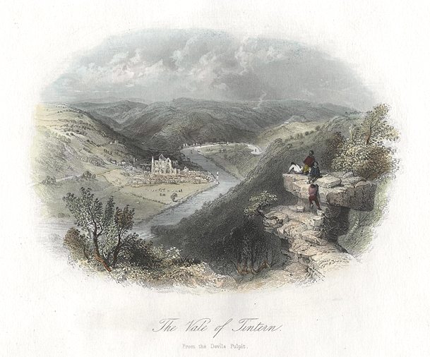 Monmouthshire, the Vale of Tintern, 1842