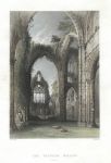 Monmouthshire, Tintern Abbey, Western Window, 1842