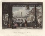 China, Pavilion and Gardens of a Mandarin, near Peking, 1858