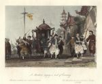 China, Mandarin paying a ceremonial visit, 1858