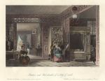 China, Boudoir and Bedchamber of a Lady of rank, 1858