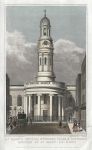 London, St Mary's Church, Wyndham Place etc., 1831