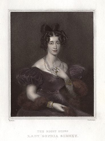Lady Sophia Sidney, 1836