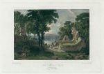 Scotland, Loch Maben & Castle, 1834