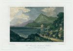 Scotland, Loch Assynt & Ardvraick Castle, 1834