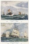 Naval, Training Squadrons - Steam & Sailing, 1901