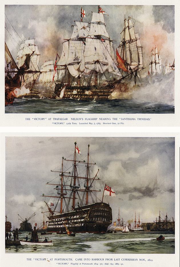 Naval, The 'Victory' in 1805 and 1812, 1901