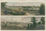 USA, Civil War, Petersburg and suburbs, large view, 1864
