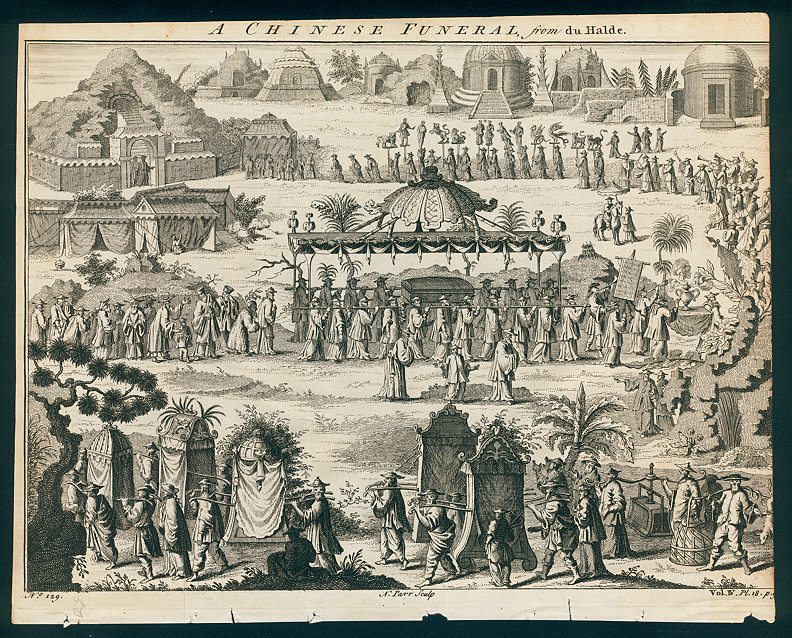China, Funeral, 1747