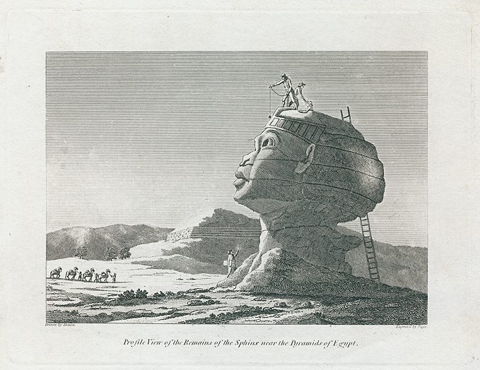 Egypt, The Sphinx, 1817
