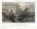 France, Fountain of Vaucluse & Petrarch's Castle, 1840