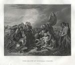 Death of General Wolfe, published 1850
