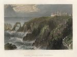 Scotland, Slaines Castle, 1842