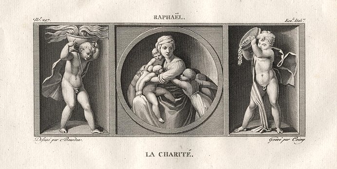 La Charite, after Raphael, 1814