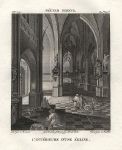 L'Interieure d'une Eglise, after Neeffs, 1814