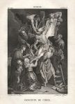 Descente de Croix, after Rubens, 1814