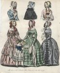 Fashion, Sea Side dresses, 1845