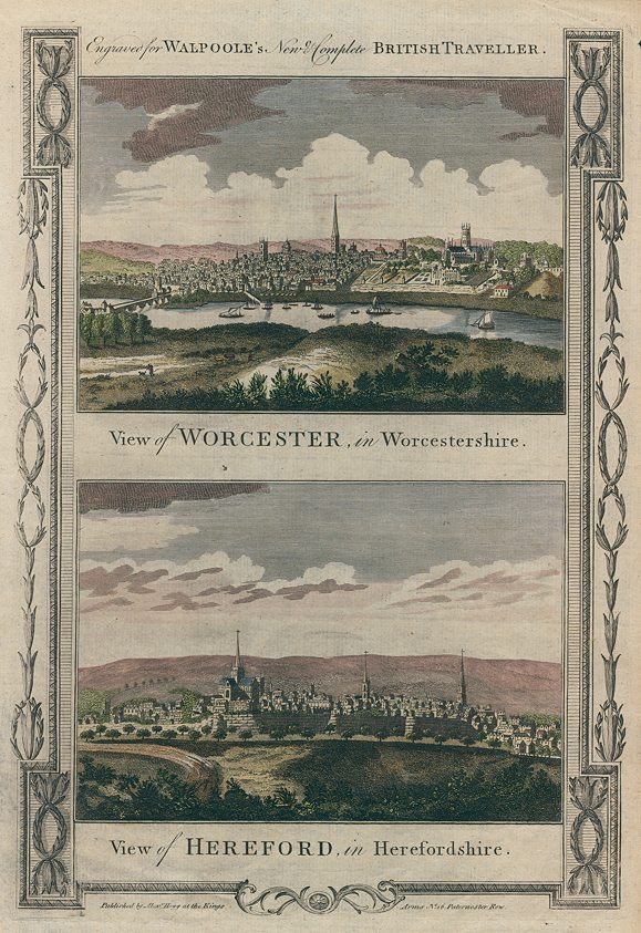 Worcester and Hereford views, 1784