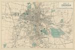 Gloucestershire, Cheltenham plan, about 1885