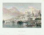 France, Saumur, on the Loire, 1840