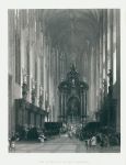 Belgium, Church of St.Paul in Antwerp, 1846