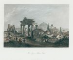 Greece, Athens, the Agora, 1841