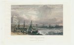 Sussex, Brighton, with Chain Pier, 1837