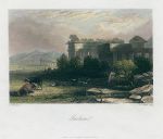 Italy, Paestum ruins, 1845