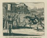 Japan, Racehorse-man at Miaco, 1680