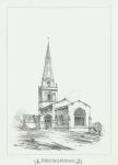Northamptonshire, Denford Church, 1858
